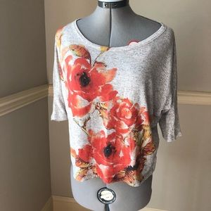 Floral tee